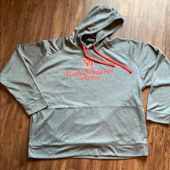 Houston Cougars U of H Hoodie Sweatshirt Champion Men’s Size XXL New - Picture 1 of 9